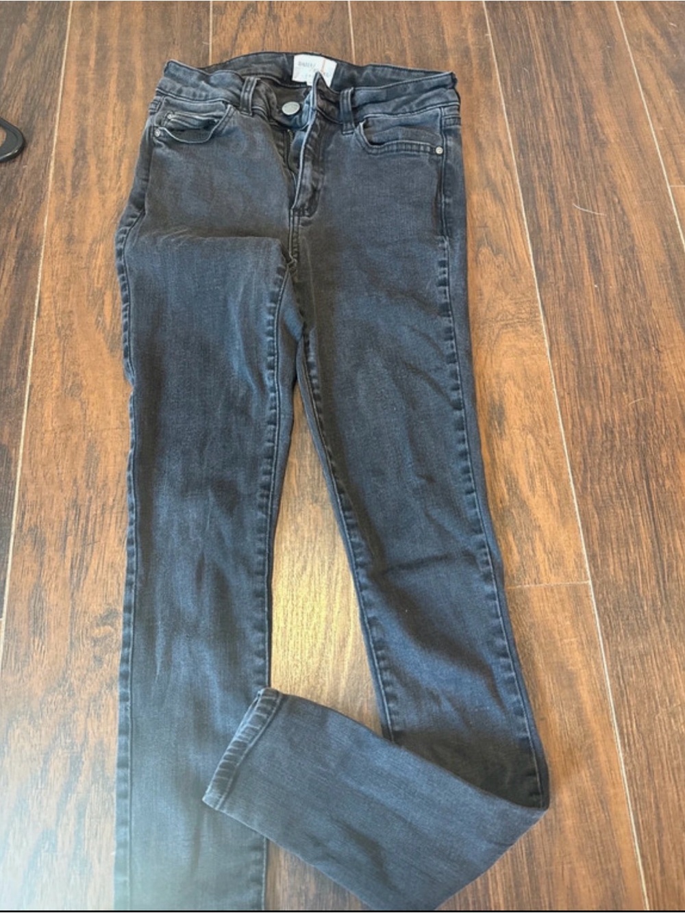 Daily Ritual Women's High-Rise Black Skinny Jeans